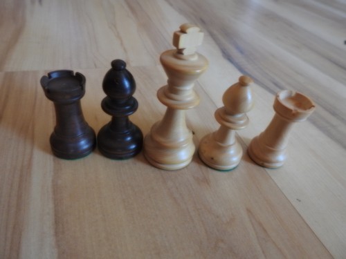 Vintage schachfiguren ersatz - vintage,