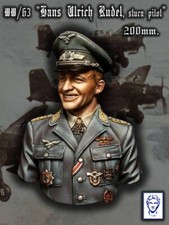 Alexandros Models - Hans-Ulrich Rudel, Stuka Pilot 200mm Resin Büste AXWW63