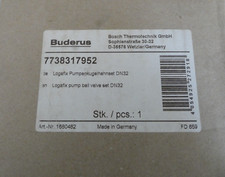 Buderus Logafix Pumpenkugelhahn-Set DN32 7738317952