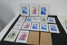 Konvolut  Bilderrahmen  -Rahmenlos  17 Stück  - 3 x 18 x 24 cm, 14 x 13 x 18 cm,