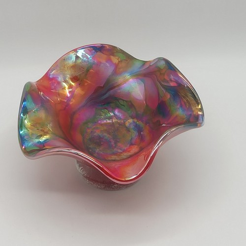 Antike jugendstil glasschale - antike,