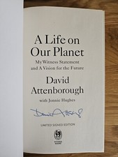 Sir David Attenborough Signed
