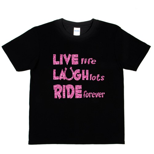 Lustiges shirt live - t-shirt,