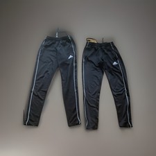 Adidas Herren Hosen 2 Stück Schwarz Herren Joggingshose Gr.S