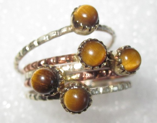Echtes tigerauge ring gr18 - tigerauge, gr18,5