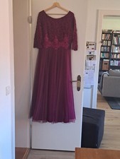 Ballkleid brombeer-farben von