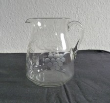 alter  Glaskrug   Wasserkrug