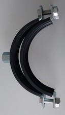 3 Stück WÜRTH Rohrschelle 145-155mm Schraubrohrschellen Stahl verzinkt Neu 