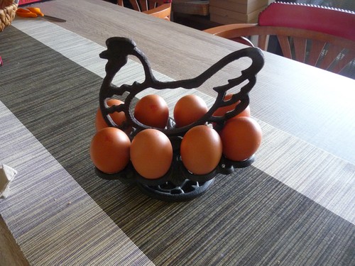 Eierhalter hühnerform - eierhalter,