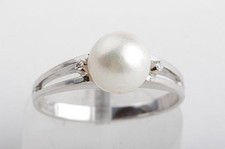 Perlen Ring Akoya 7mm