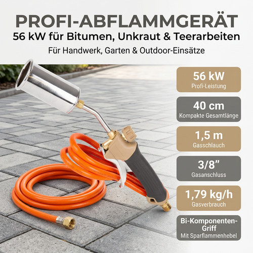 Gazcamp abflammgerät pq840 - abflammgerät,