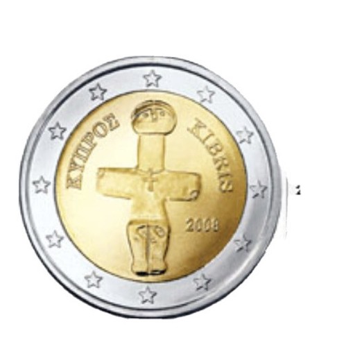 Zypern münze 2 - münze, 2€