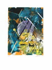 Christian-Ludwig ATTERSEE, Vollmondergänzung - Lithographie in Farbe aus 2000