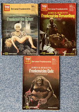 Vampir Horror Roman - Nrn. 13, 17, 21 - die "der neue Frankenstein"-Trilogie