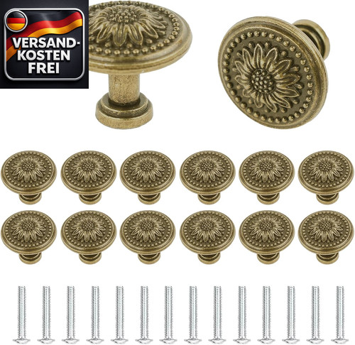 Vintage möbelknöpfe set - vintage,