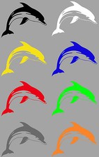Aufkleber Sticker Delfin