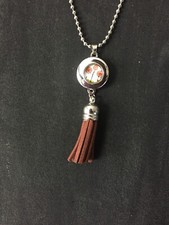 Brown Tassel pendant 12