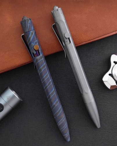Edc titanium pocket - edc, pen