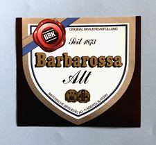 Altes Bieretikett , BAYERISCHE