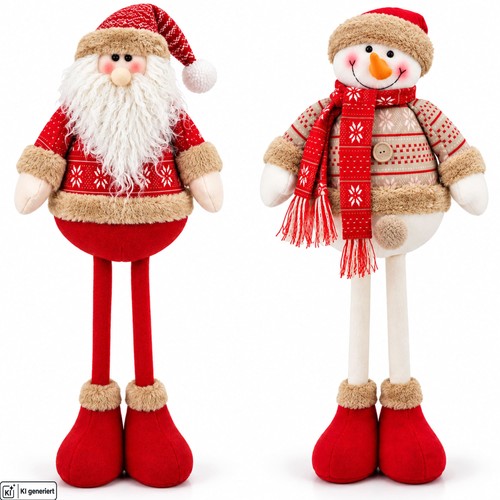 Weihnachtsfiguren 2er set - weihnachtsfiguren,