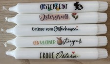 5 Kerzen, Ostern, Osterkerzen