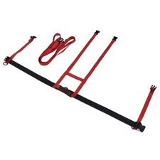 (Rot) Skiing Harness Adjustable Safe Drop Protection Snowboard Training SG E