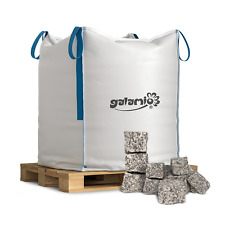 BigBag 1000 kg Granit Pflastersteine 4/6 cm – Garten | Stein Natur Weg Bau