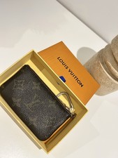 Louis Vuitton Schlüsseletui Monogram Canvas Braun Original