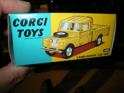 Corgi land rover - land, wb