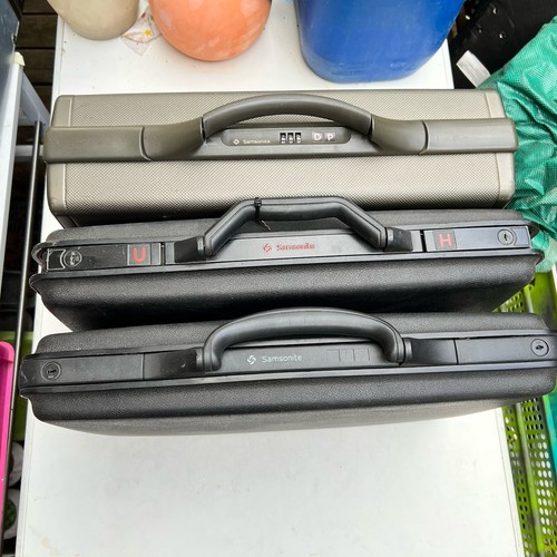 Drei samsonite aktenkoffer - drei,