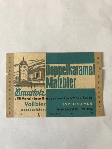 Bieretikett braustolz brauerei - bieretikett, braustolz-brauerei