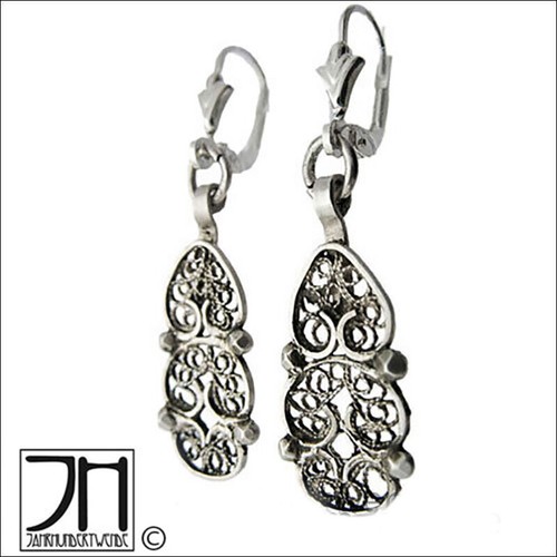 Silber ohrringe filigran - silber,
