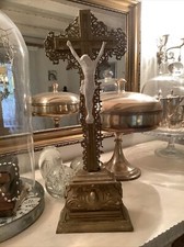 Standkreuz Vergoldet, Holz,Um