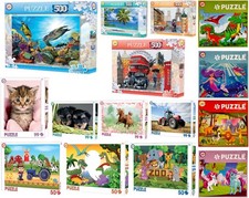 Puzzle Kinderpuzzle 50/99/500 Teile Ocean London Paris Katze Traktor ab 3J. NEU