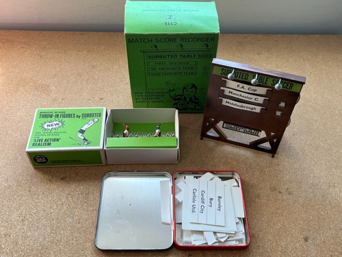 Subbuteo einwurffiguren - subbuteo, &