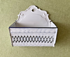 Ablage Wand-Korb antik Blech