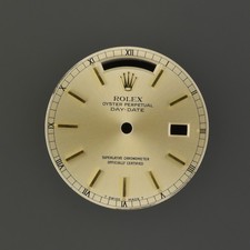 ROLEX Day Date Silver Tritium
