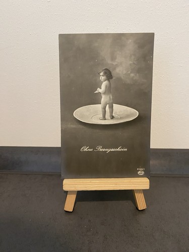 Vintage postkarte ohne - postkarte,