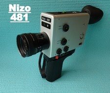 Nizo 481 Braun Filmkamera Super 8 mit Originaltasche voll funktionsfähig vintage