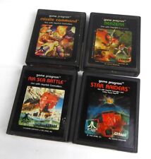 Atari 2600 -- BERZERK, STAR RAIDERS, AIR-SEA BATTLE. MISSILE COMMAND - VCS