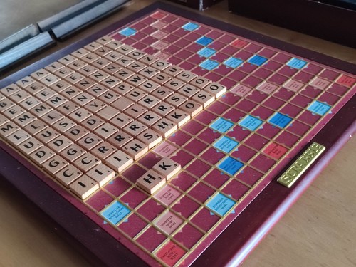 Scrabble deluxe drehbar - scrabble,