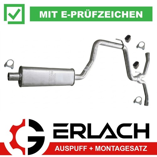 Mittelschalldämpfer für alfa - mittelschalldämpfer,
