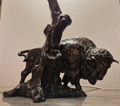 Bison büffel skulptur - bison,