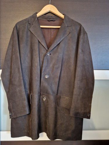 Vintage luxus lederjacke - luxus,