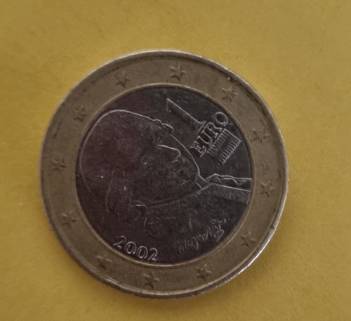Euro münze mozart 2002 - 1,
