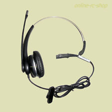 SNOM Headset A100M Mono QR-Stecker Adapterkabel QR-RJ9 Kopfbügel 