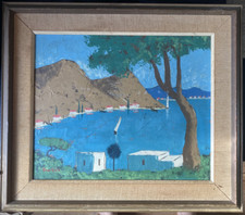 ::ÖLGEMÄLDE HÄUSE BOOTE