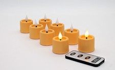 LED Teelichter 8er Set mit