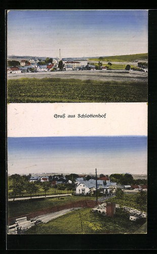 Schlottenhof ansichtskarte - schlottenhof,,