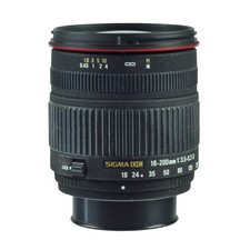Sigma 18-200/3.5-6.3 DC AF, für Nikon, Objektiv, Zoom, Fachhändler (S0073)